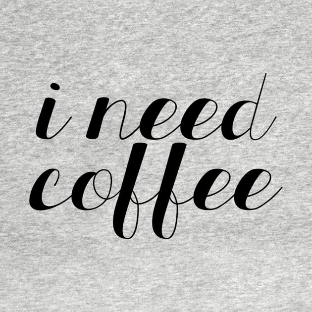 I Need Coffee by lolosenese